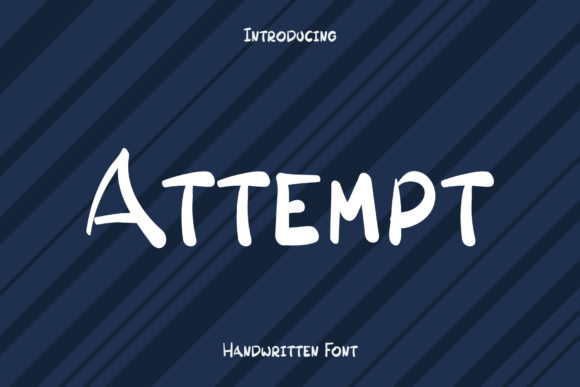 Attempt Font: Adding Joyful Display Type to Web Layouts