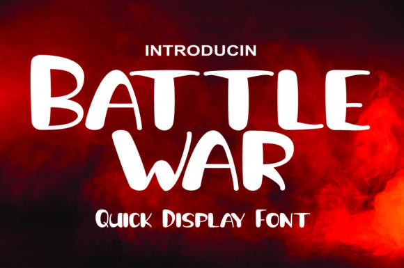 Battle War Font Review for Handmade Labels and Packaging