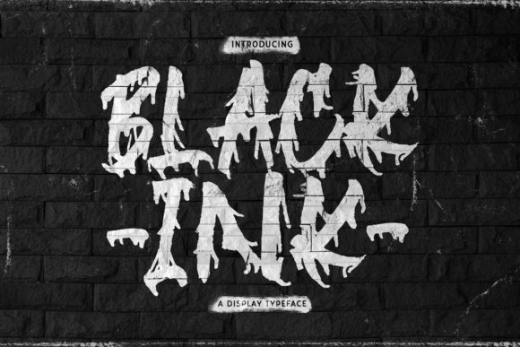 Black Ink: A Bold and Unique Display Font for Web Design