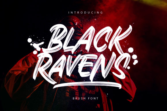 Black Ravens Font: Bold Display Type for Campaigns