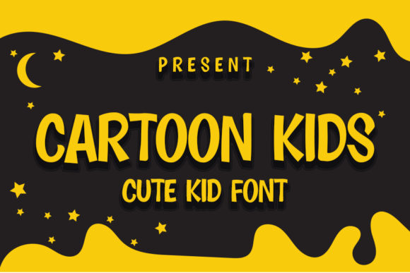Cartoon Kids Font: Joyful Display Typography for Editorial Design