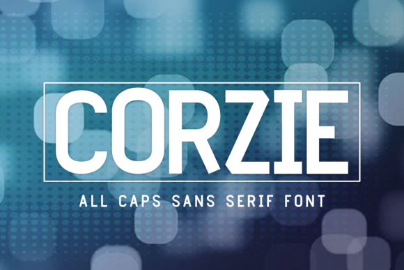 Corzie: A Bold and Authentic Display Font for Editorial Design