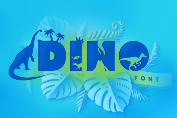 Dino: A Playful Display Font for Engaging Content