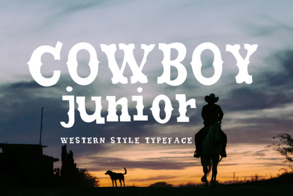 Discover the Bold Charm of Cowboy Junior Font