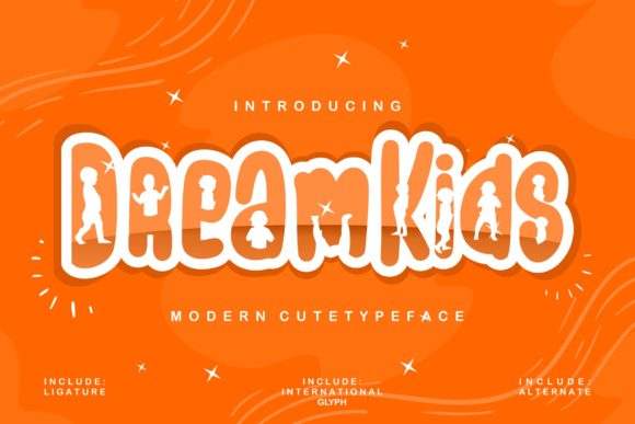 Dream Kids Font for Editorial Design and Publishing