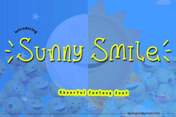 Enchanting Sunny Smile Font for Editorial Design