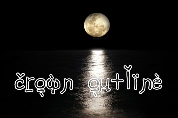 Enhance Your Brand with Crown Outline Font