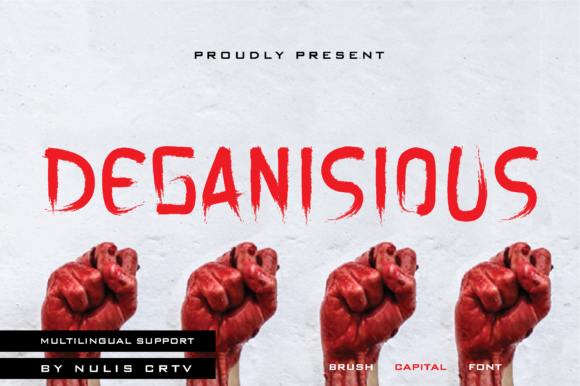 Enhance Your Brand with Deganisious Display Font