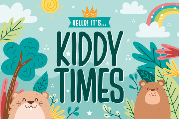 Enhance Your Brand with Kiddy Times Font