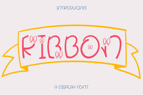Enhance Your Brand with Ribbon: A Joyful Display Font