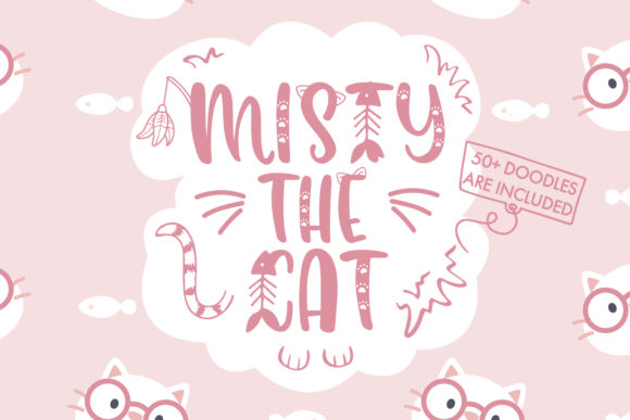 Explore the Charm of Misty the Cat Font