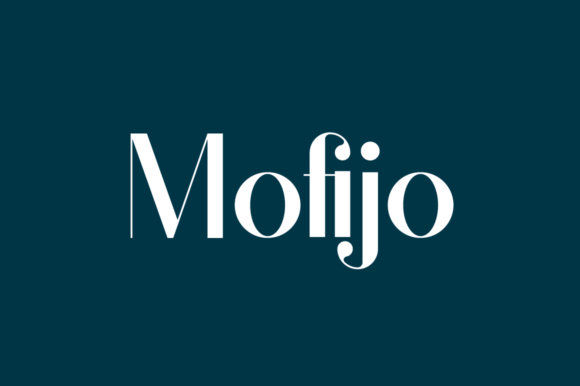 Exploring Mofijo: A Distinct Display Font for Creative Projects