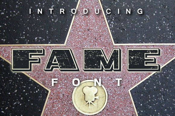 Fame: A Bold and Authentic Display Font for Creative Projects