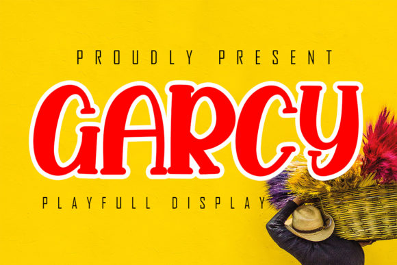 Garcy: A Whimsical Display Font for Creative Web Design