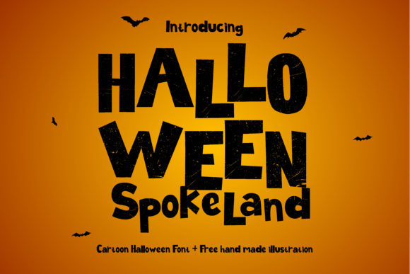 Halloween Spokeland Font Review for Seasonal Branding