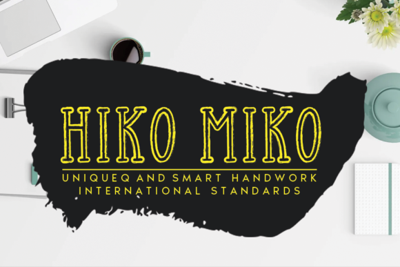Hiko Miko: A Versatile Display Font for Editorial Design