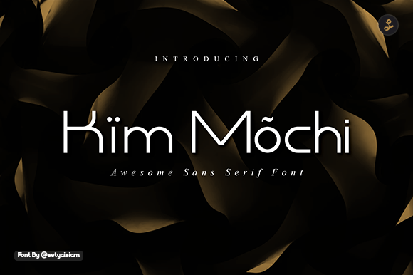 Kim Mochi: The Perfect Display Font for Creative Crafters