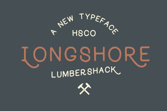 Longshore: A Sweet and Friendly Display Font for Makers