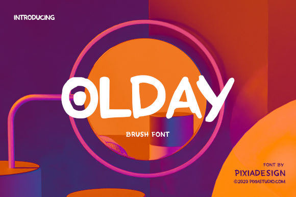 Olday Display Font for Editorial Design and Headlines