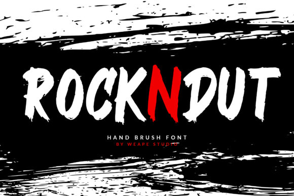 Rockndut: Elevate Your Brand with a Bold and Unique Display Font
