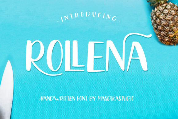 Rollena: A Distinct and Beautiful Display Font for Editorial Design