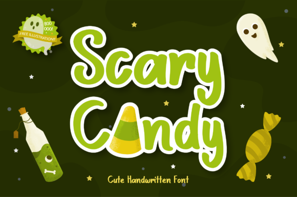 Scary Candy Font Review for Handmade Labels and Packaging