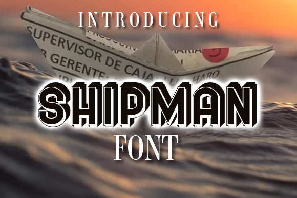 Shipman: A Bold and Authentic Display Font for Web Design