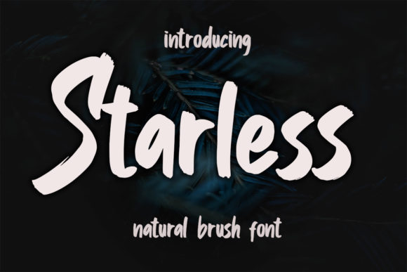 Starless: The Perfect Font for Crafty DIY Projects