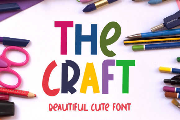The Craft: A Magical Display Font for Creative Branding