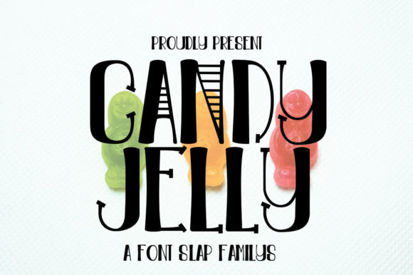 Unleash Creativity with Candy Jelly Display Font