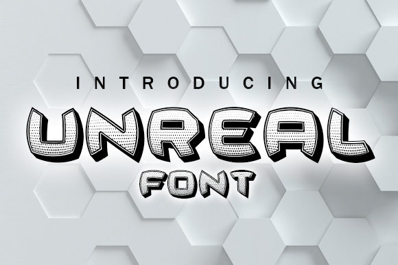 Unreal: Elevating Your Creative Branding with a Unique Display Font