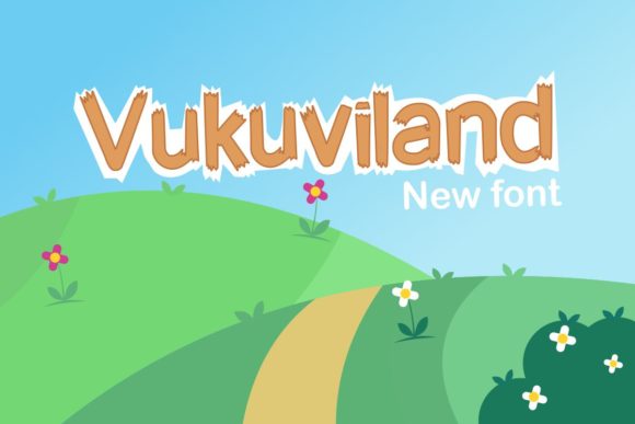Vukuviland: A Unique Display Font for Editorial Design